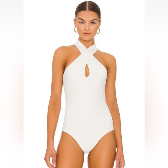 Jasmine Bodysuit in Bone Stretch SHOW ME YOUR MUMU M - Picture 2 of 7